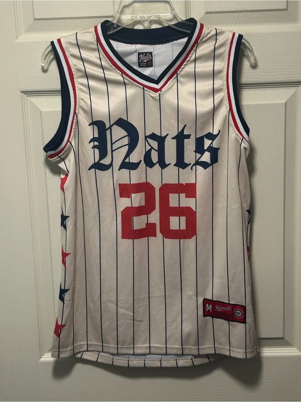 2026 Washington Nationals Basketball Jersey SGA Giveaway 6/23/26 Adult Medium